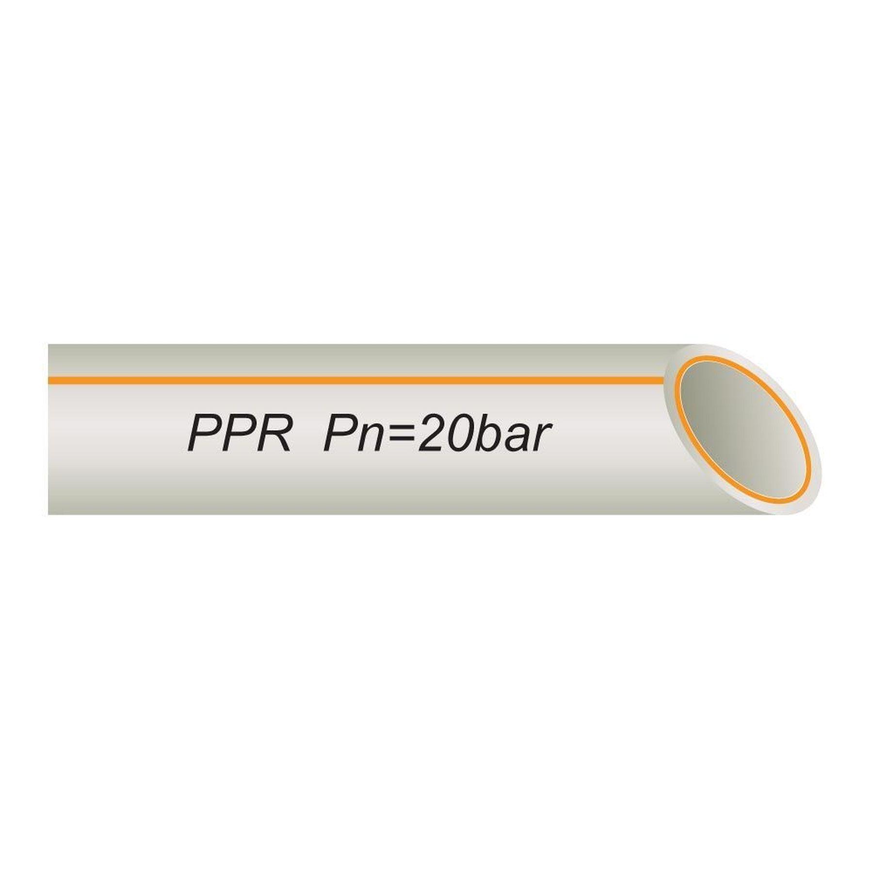 Труба PPR Fiber PIPE ф40 зі скловолокномVSPLAST